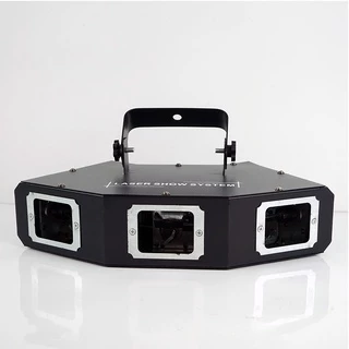 ไฟเลเซอร์ปาร์ตี้ RGB 3 รู พร้อมการควบคุมด้วยเสียง Three-Hole RGB Laser Light เส้นจะหลากหลายและสวยงาม จัดส่งจากประเทศไทย