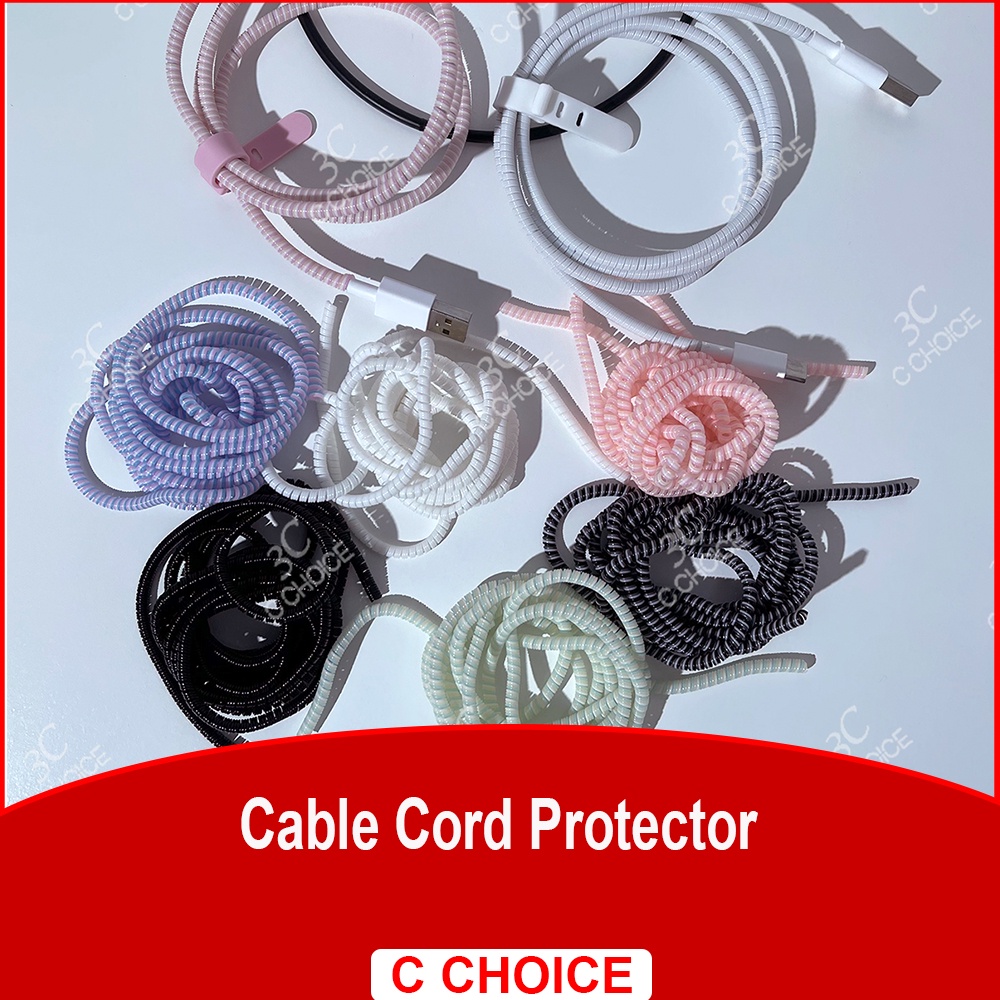 Winder สายเคเบิ้ล 140 ซม. พร้อมเกลียวชาร์จ Usb ป้องกันสายเคเบิ้ลประหยัดพลังงาน