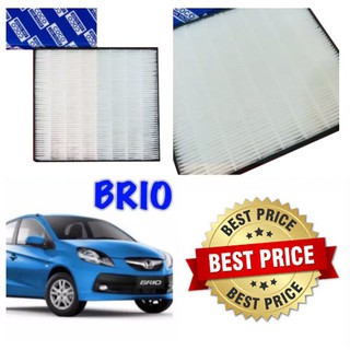 HEPA Filter Air กรองแอร์HEPA เกรดพรีเมี่ยม ฟิลเตอร์ ฮอนด้า บริโอ้ Honda Brio 5ประตู (กรอง pm2.5 ได้) บรีโอ้