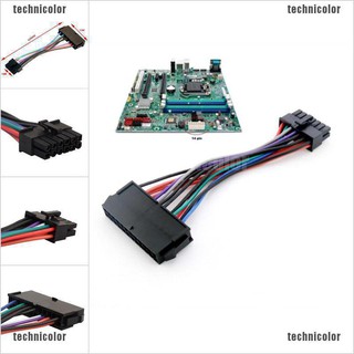 {technicolor} สายเคเบิลอะแดปเตอร์พาวเวอร์ซัพพลายหลัก ATX 24 Pin เป็น 14 Pin PSU สําหรับ Lenovo IBM 1 ชิ้น