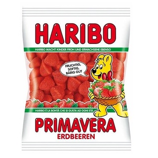 haribo Jelly Strawberry 200g. ฮาริโบ้เยลลี่สตรอเบอร์รี่ 200กรัม