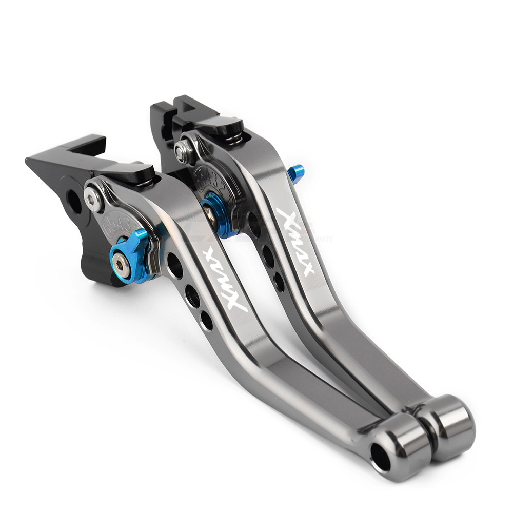 CWMOTO 2021 🎈 Yamaha XMAX300 XMAX400 XMAX250 2017 2018 2019 CNC เบรค Levers CNC Machining รถจักรยานยนต์อุปกรณ์เสริมคลัทช์เบรคสั้น