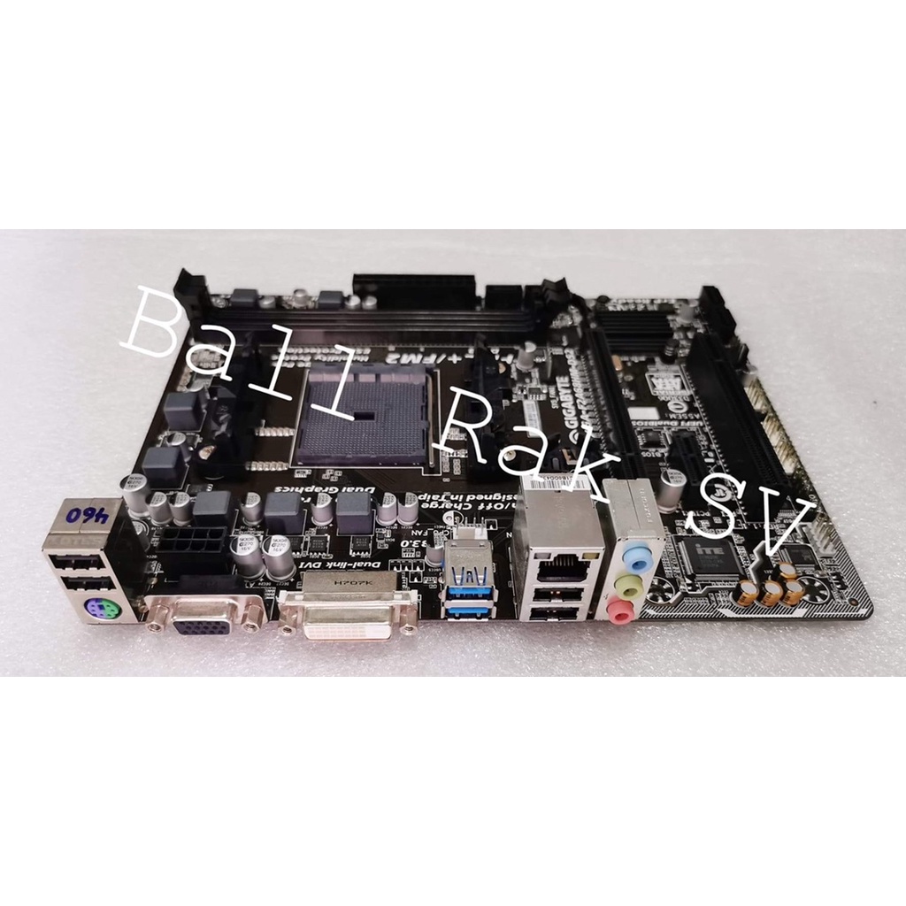 เมนบอร์ด GIGABYTE GA-F2A68HM-DS2 (ไม่มีฝาหลัง)