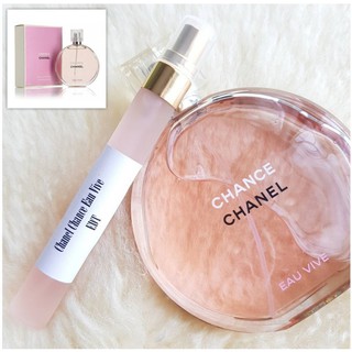 น้ำหอมแท้แบ่งขาย Chanel Chance Eau Vive EDT แท้ 100%  น้ำหอมแนวกลิ่น Citrus - Woody