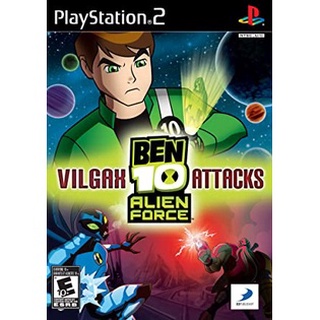 แผ่นเกมส์ Play Station2 PS2 Ben 10 Alien Force Vilgax Attacks ( 1 DVD )