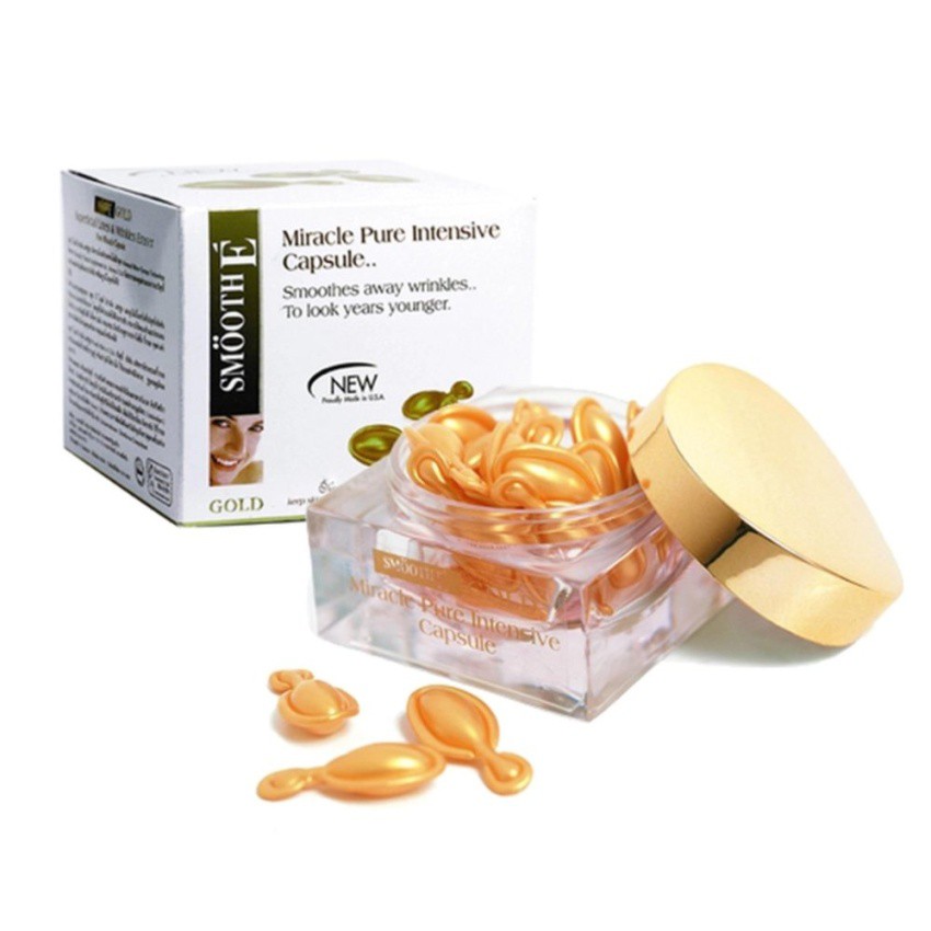 Smooth E Gold Miracle Capsule 12 capsules.