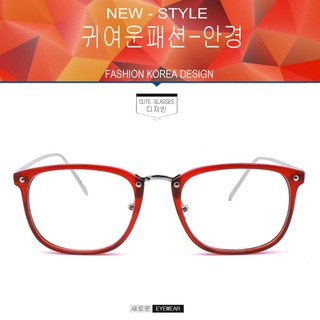 Fashion เกาหลี BS-5970 สีแดงขาเงิน สวมไส่สบายทันสมัย (Designed byKorea)