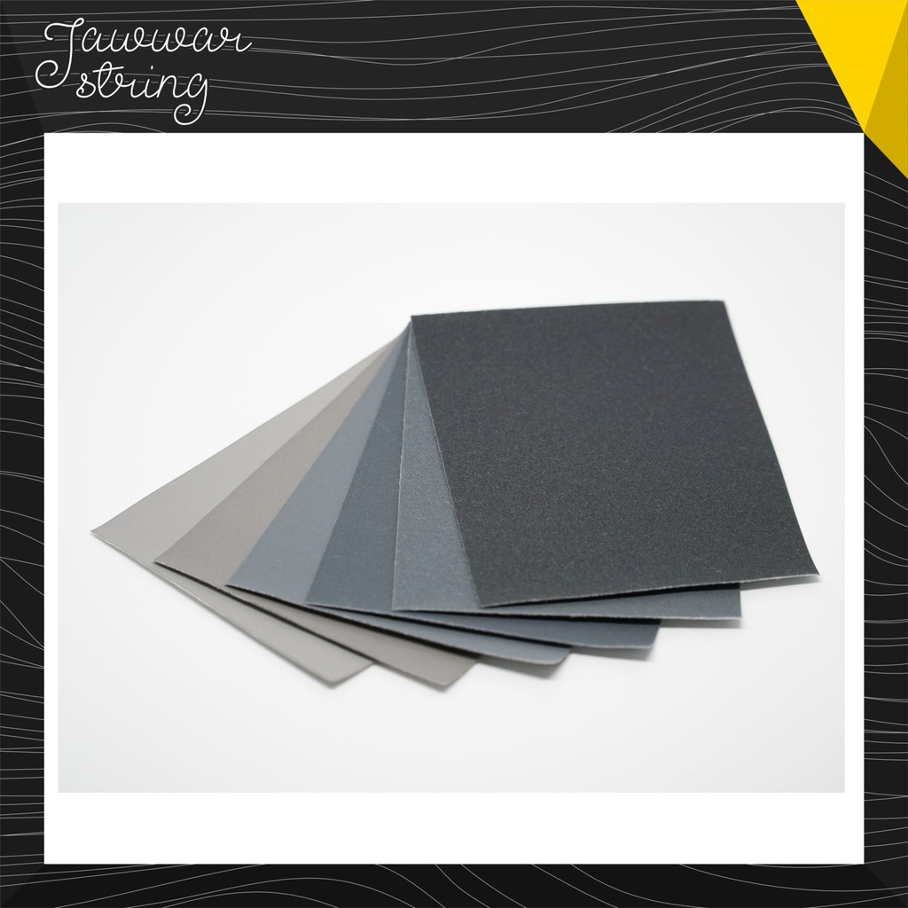 ผ้าทราย Micro-Mesh 2400, 3200, 4000, 6000, 8000, 12000 ขัดเล็บ ขัดชิ้นงาน ขัดเครื่องประดับ ขัดหัวปากกา