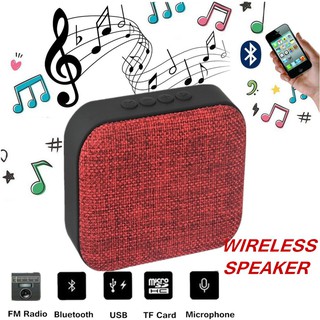 Portable Wireless Bluetooth Speaker T3 ลำโพงบลูทูธแบบพกพา รองรับวิทยุ FM / Micro SD การ์ด / การโทรออก รับสาย