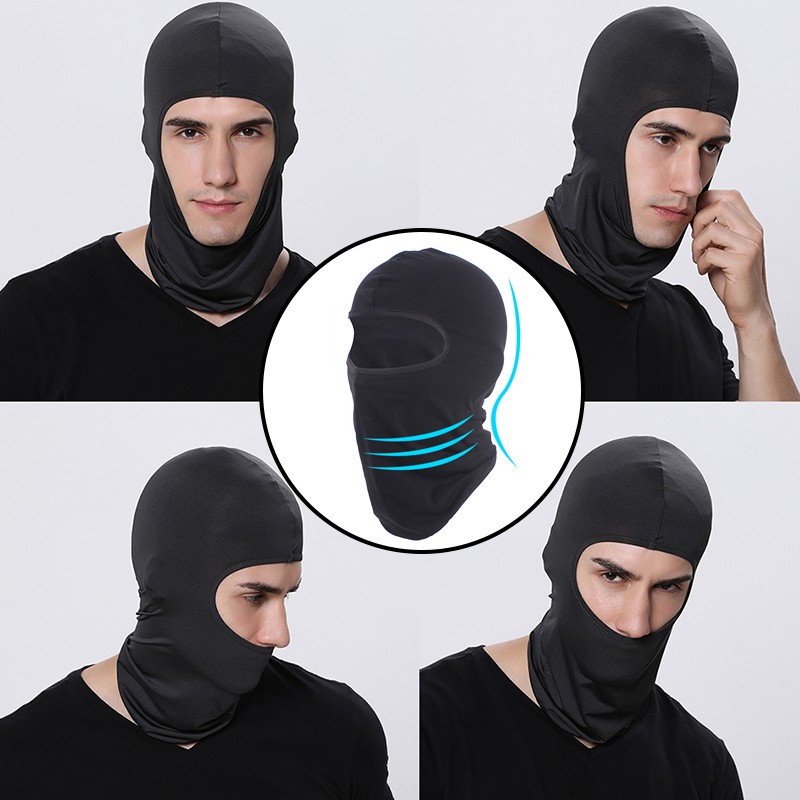 ❗ส่งจากไทย❗ไอ้โม่งคลุมหัว โม่งขับมอไซค์ กันแดด กันฝุ่น กันลม กันรังสี UV ผ้านุ่มสบาย หมวกนินจา