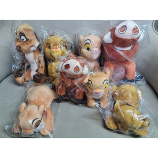 ตุ๊กตาThe Lion King(ไลอ้อนคิงส์ 8-12" (ตามป้าย)) ลิขสิทธิ์แท้ น่ารัก ราคาถูก ราคาลดจากป้ายกว่า 50%