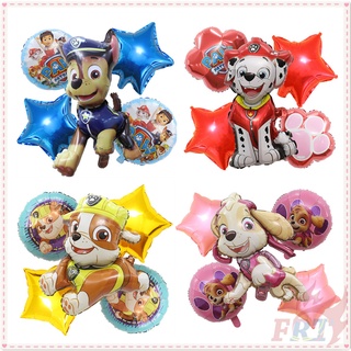 ♦ ลูกโป่ง สําหรับตกแต่งปาร์ตี้ ♦ ลูกโป่งฟอยล์ ลาย PAW Patrol Chase Marshall Skye สําหรับตกแต่งปาร์ตี้วันเกิด 5 ชิ้น ต่อชุด