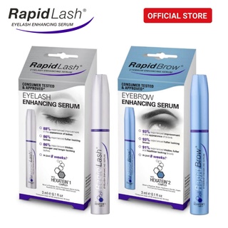 RapidLash &amp; RapidBrow Wonder Bundle เซ็ตเซรั่มบำรุงขนตาและขนคิ้ว ขนตาและขนคิ้วดูดกดำ