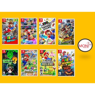 [มือ1 พร้อมส่ง] เกมส์ Mario Games HITS มีหลายเกมส์ให้เลือก (EN) แผ่น Nintendo Switch Game