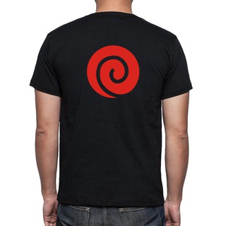 NARUTO UZUMAKI CLAN LOGO SHIRT ANIME KAWAII CARTOON JAPANESE MANGA ARTWORK T-SHIRT TOP TEE bh เสื้อยืด