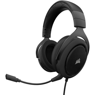 หูฟังสำหรับเล่นเกม CORSAIR HS50 - Stereo Gaming Headset - Discord Certified Headphones - Works with PC #1