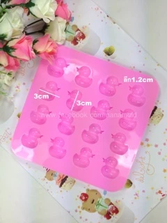 เป็ดประกบเล็ก 4 แผง 110 บาทซิลิโคน พิมพ์ซิลิโคน พิมพ์วุ้น