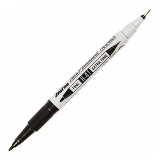 ปากกามาร์คเกอร์ 2 หัว ตราม้า H-41 ( มี 3 สี ให้เลือก)