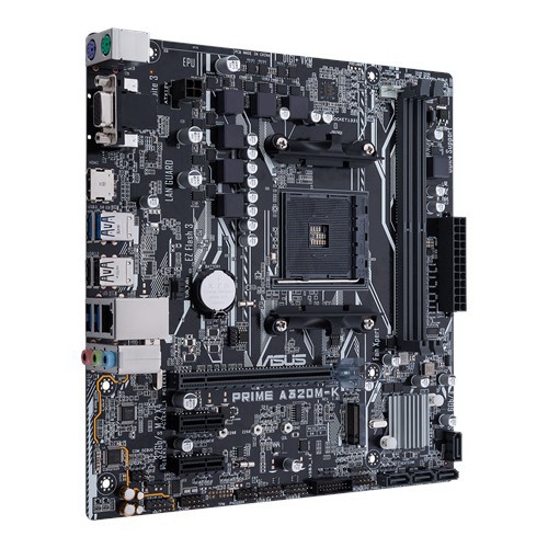 ∏ASUS PRIME A320M-K Mainboard สำหรับ CPU AMD Ryzen AM4   มีช่องใส่ M.2 สินค้าใหม่มือหนึ่ง