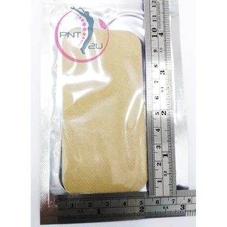 Electrode pad 5*10 cm แผ่นกระตุ้นไฟฟ้า ขนาดใหญ่ - Premium แผ่นขั้วกระตุ้นไฟฟ้า 1 คู่ (10R)