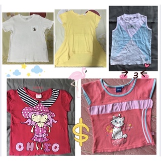 เสื้อผ้าเด็กมือสองสภาพดี อายุ 4-6ขวบ👧🏼6-8ขวบ