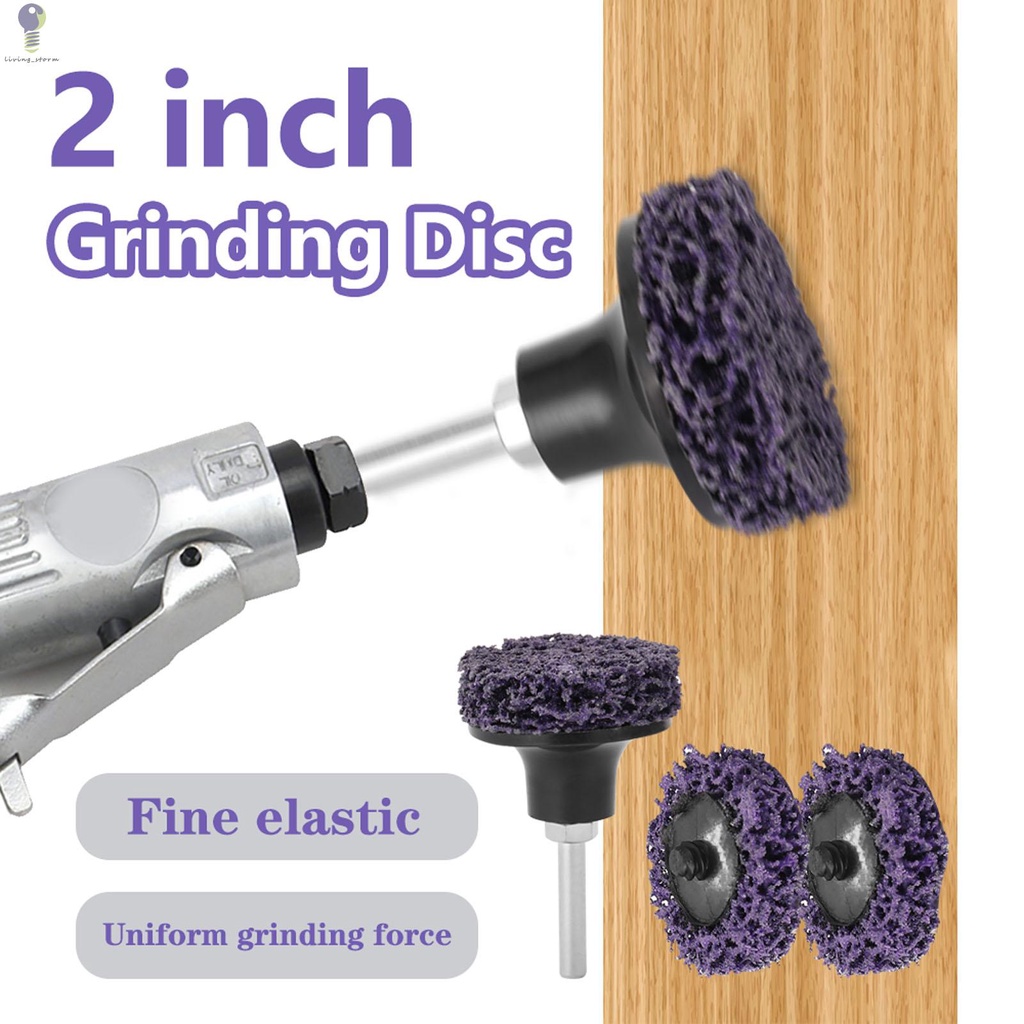 20Pcs 2 inch Quick Change Roloc Disc Easy Stripping and Cleaning Discs ...