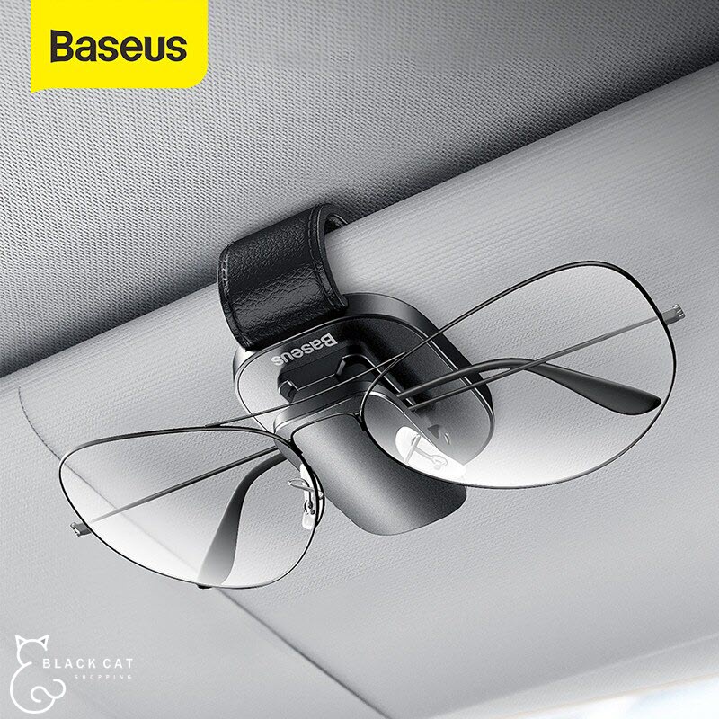 พร้อมส่ง💥Baseus ที่เก็บแว่นตาในรถ ที่หนีบแว่นตาในรถยนต์