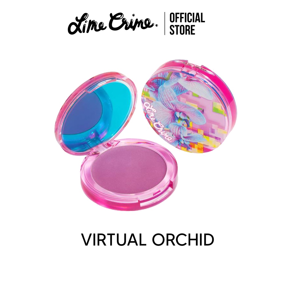 (Lot ผลิต 01/19) Lime Crime Softwear Blush สี Virtual Orchid By Lime Crime Thailand
