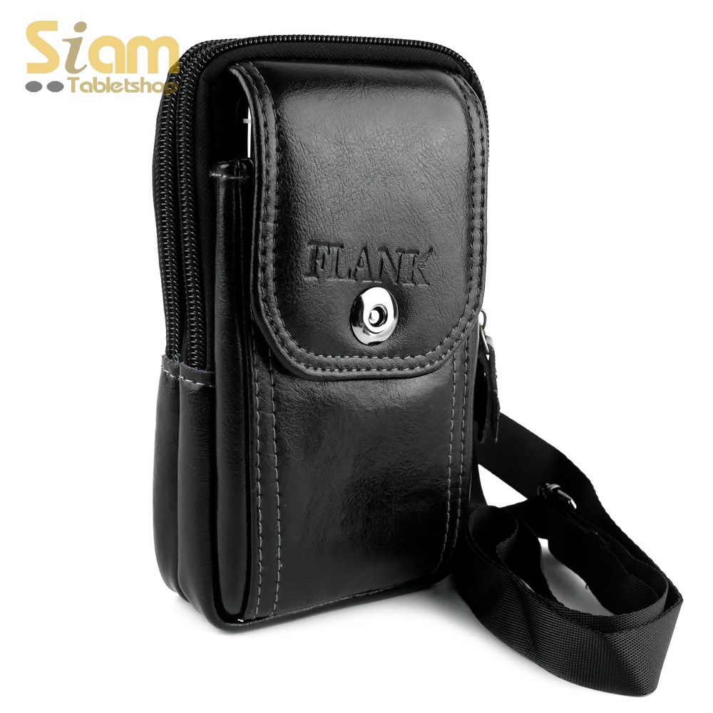 FLANK กระเป๋า คาดเอว ใส่มือถือ ได้ 2 เครื่อง มาพร้อมสายสะพาย [F105]
