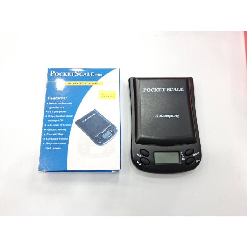 MINI ELECTRONIC SCALE 200gr (~5L)