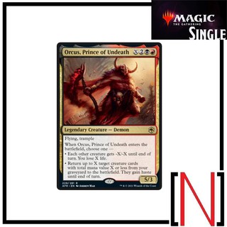 [MTG][Single][AFR] Orcus, Prince of Undeath ระดับ Rare [ภาษาอังกฤษ]