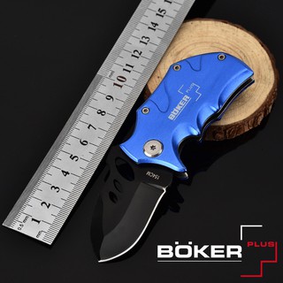 BOKER PLUS Knife มีดสั้น มีดปา มีดเดินป่า Knives มีดต่อสู้ Knife fight มีดพก Pocket มีดพับ Folding knife คมพิเศษ รุ่น 27