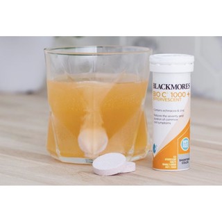 Blackmores Bio C® 1000 + Effervescent 10 เม็ด