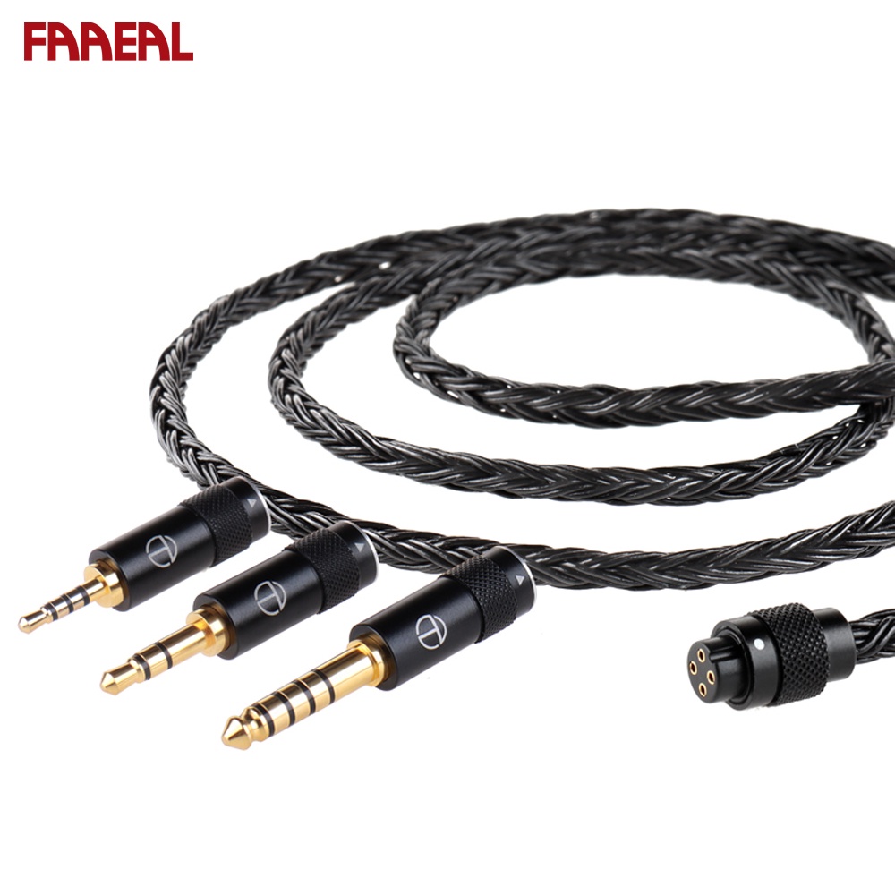 FAAEAL TRN T2 pro 16 Core เปลี่ยนสายหูฟังชุบเงิน HIFI อัพเกรดลวด MMCX/2Pin Connector สําหรับ TRN VX 