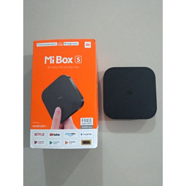 Xiaomi Mi Box S 4K มือสอง สภาพ 99%(ใส่โค้ด SAEMBD12 ลด 100 บาท)