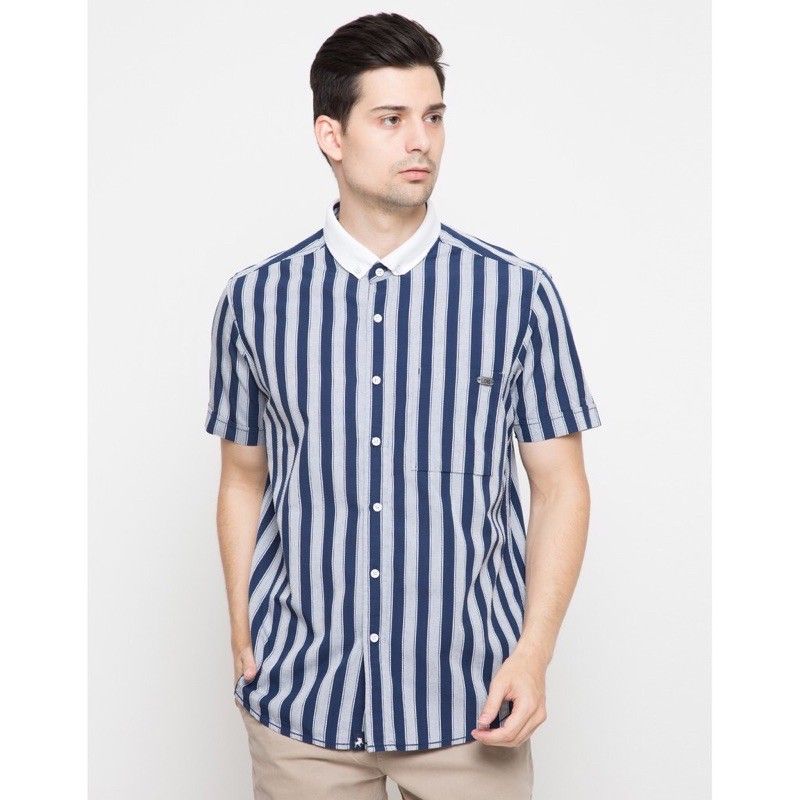 เสื้อเชิ้ตผู้ชาย KEMEJA Original Floats KLSS089