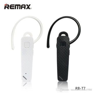 Remax หูฟังสมอลท้อค บลูทูธ Bluetooth Headset RB-T7 (สีดำ)