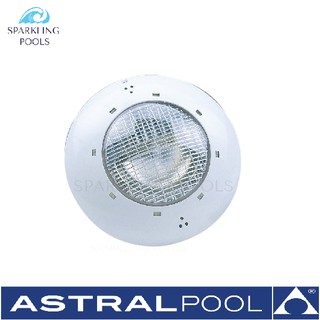 ASTRALPOOL โคมไฟใต้น้ำแสงสีขาว PROJECTOR FLAT LED WHITE (SLIM) 12V AC, 9W