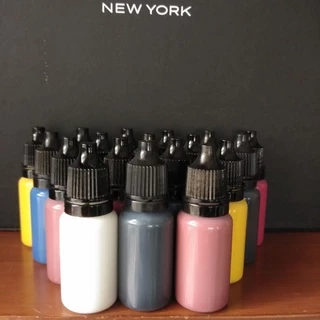 สีซ่อมหนังชนิดสีทา/แบบขวดบีบหรือขวดหยด/ขนาด10ml.