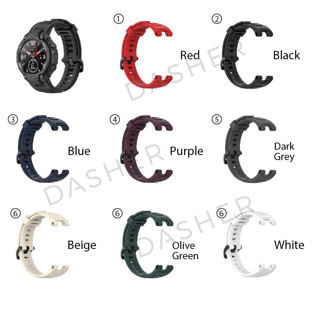 Clear Strap for xiaomi amazfit bip s u pro smart watch band Correa Plastic  bracelet for amazfit