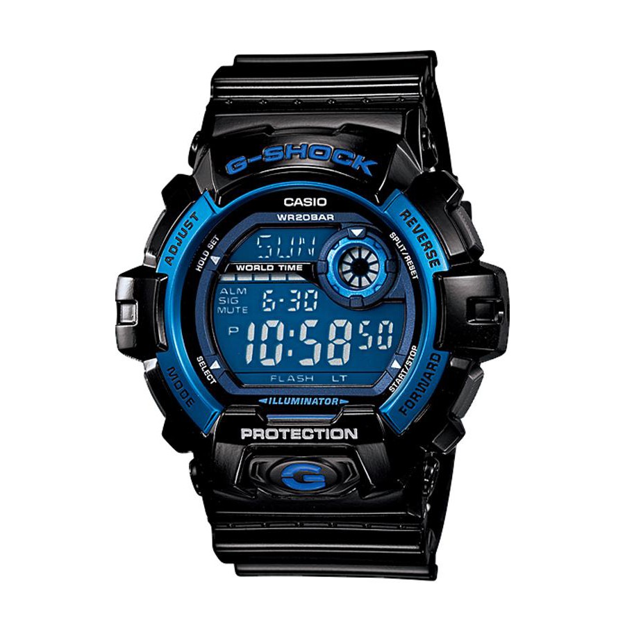 Casio G-Shock นาฬิกาข้อมือผู้ชาย สายเรซิ่น รุ่น G-8900A-1 - สีดำ