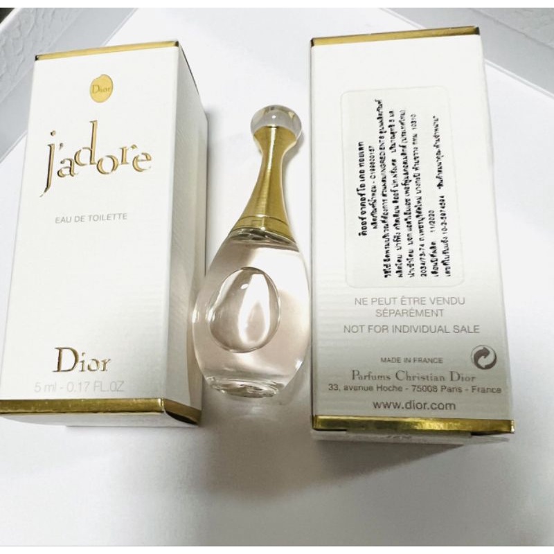 น้ำหอม ขนาดทดลอง Jadore EDT ขนาด 5ML แท้💯