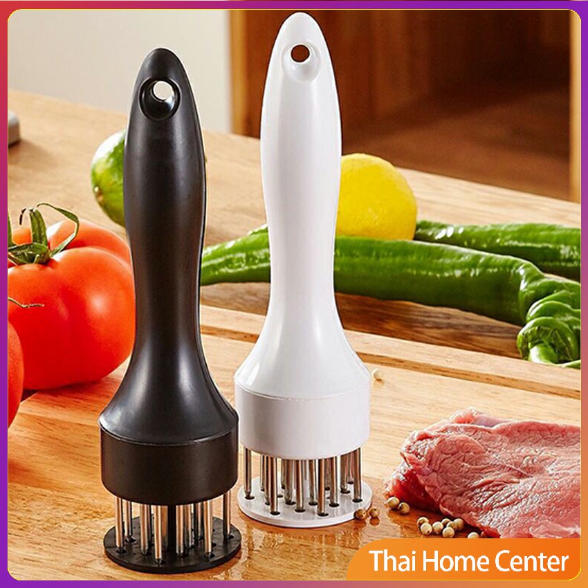 Thaihome เครื่องจิ้มเนื้อ จิ้มหนังหมูกรอบ อุปกรณ์ทำเนื้อนุ่ม เครื่องใช้ในครัว Meat tenderizer