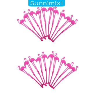 ( Sunnimix1 ) 20 X ไม้คนเครื่องดื่มค็อกเทล