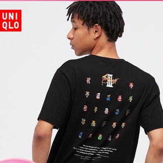 Uniqlo UT เสื้อยืดแขนสั้น พิมพ์ลาย FINAL FANTASY สําหรับผู้ชาย449076