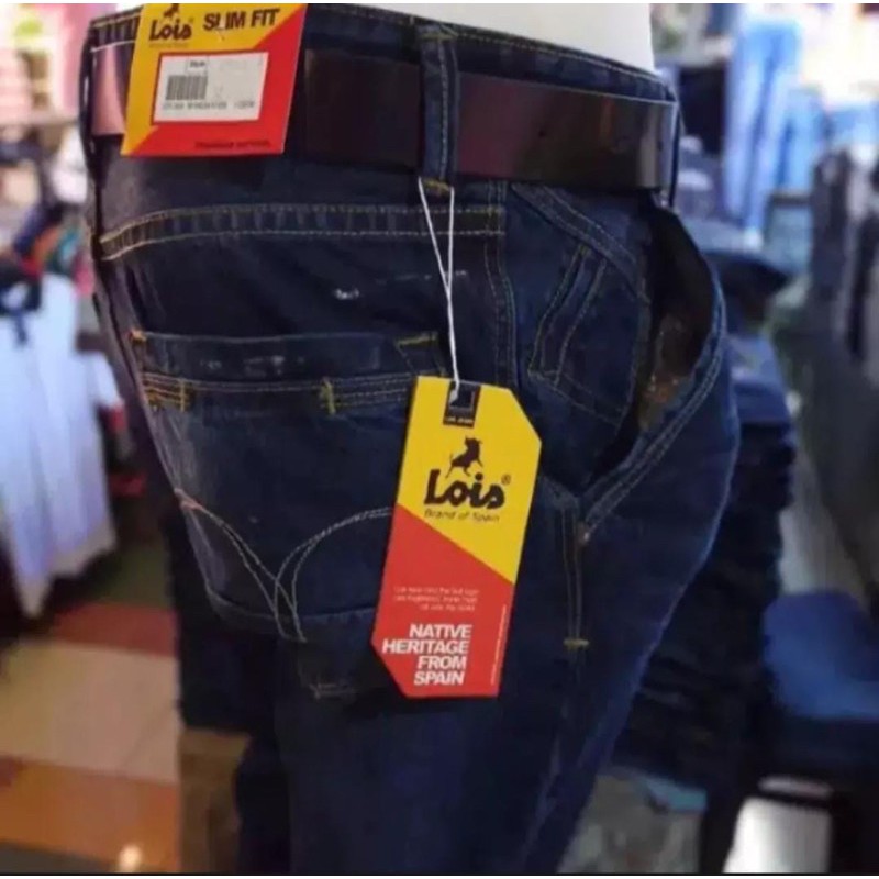 กางเกงยีนส์ Bs/ozi WAREHOUSE CLEARANCE LOIS MENS JEANS PANTS (การจัดส่งตามการจัดส่ง AVAILABLE)
