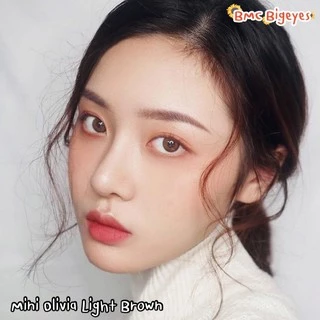 คอนแทคเลนส์ Mini Olivia Brown / Light Brown / Gray (Kitty Kawaii) ขนาดมินิ 🌷 ลายฮิต ขายดีมาก
