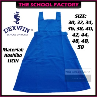 Dexwin กระเป๋าเป้สะพายหลัง มีซิปด้านข้าง ลาย KOSHIBO GAUN PINAFORE SEKOLAH สําหรับผู้ชาย