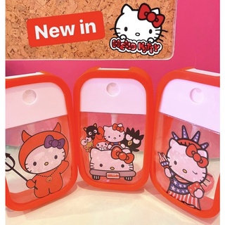 [โค้ดลด100🔥เก็บหน้าร้าน]New❤️ Hello Kitty❗️ สเปรย์แอลกอฮอล์+เคสซิลิโคน สุดคุ้ม💦