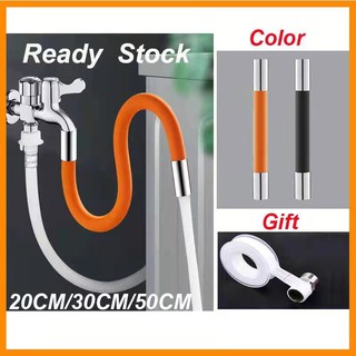 (Spot goods)Faucet Lengthening Extender 360-Degree Rotating 20 / 30 / 50 cm Silicone Lengthening extension pipe